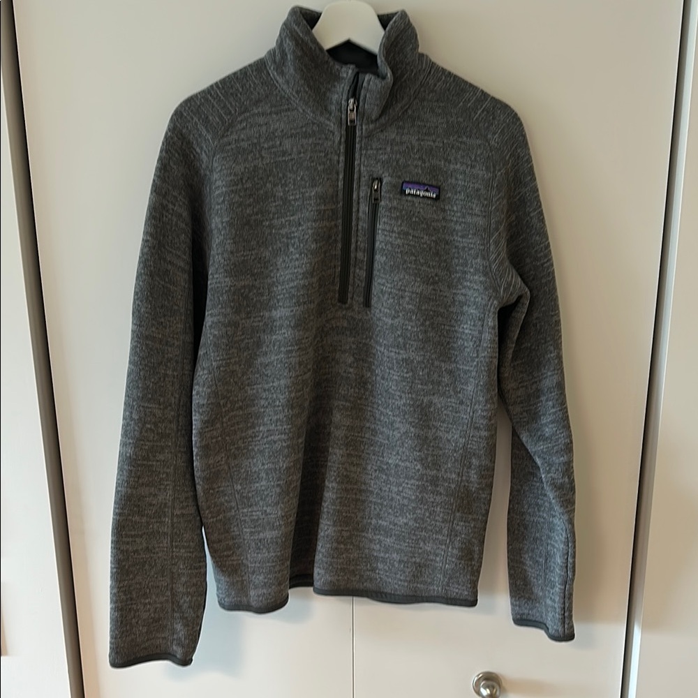 Men’s Patagonia Better Sweater Quarter-Zip Fleece Pullover Small